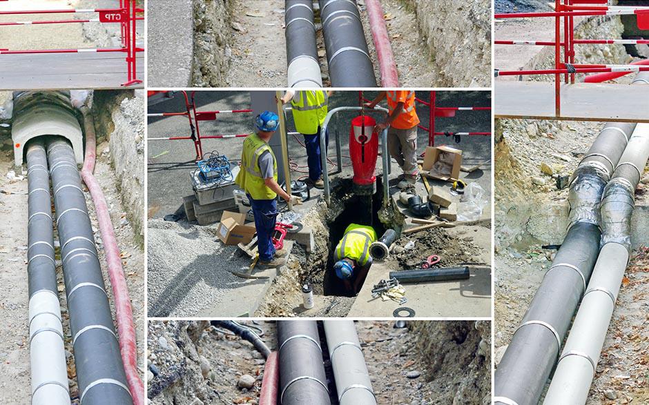 assainissement canalisation Esbly